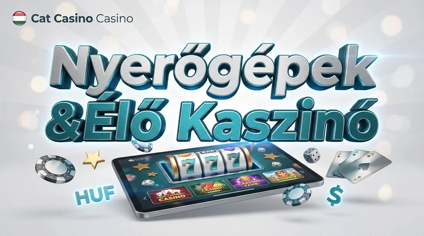 Nyerőgépek &Élő Kaszinó